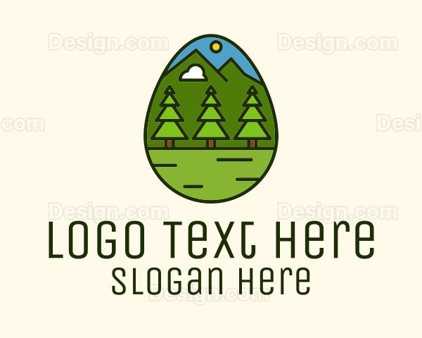 Outdoor Adventure Egg Logo