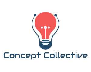 Idea Circuit Bulb logo