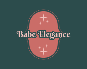 Retro Elegant Beauty logo design