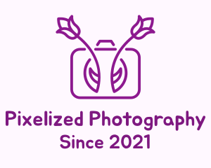 Tulip Camera Photography logo design