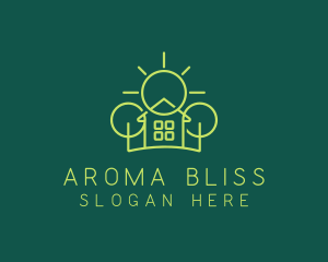 Green Residential Housing logo design