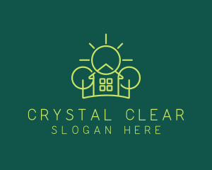 Green Residential Housing logo design