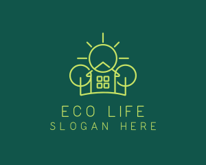 Green Residential Housing logo design