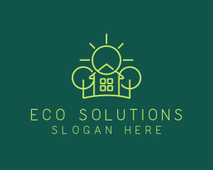 Green Residential Housing logo design