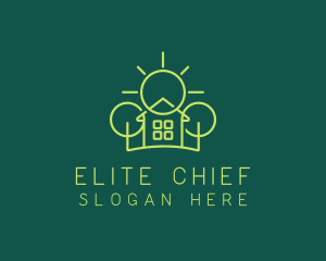 Green Residential Housing logo design