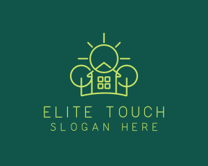 Green Residential Housing logo design