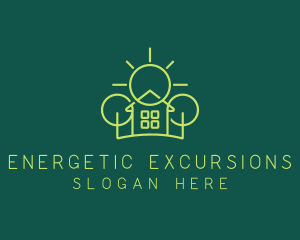 Green Residential Housing logo design