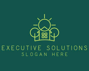 Green Residential Housing logo design