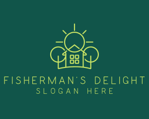 Green Residential Housing logo design