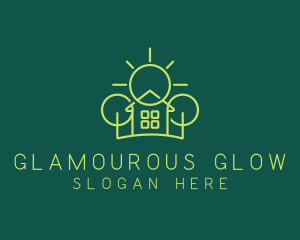 Green Residential Housing logo design