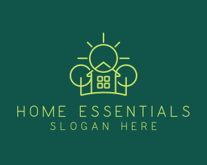 Green Residential Housing logo design