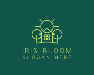 Green Residential Housing logo design