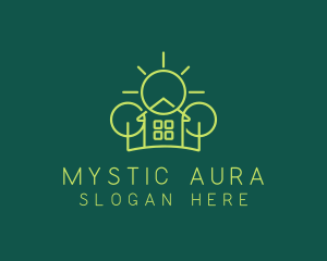 Green Residential Housing logo design