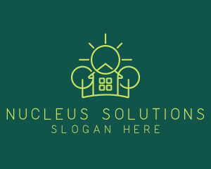 Green Residential Housing logo design