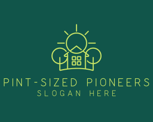 Green Residential Housing logo design