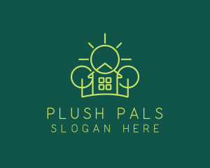 Green Residential Housing logo design