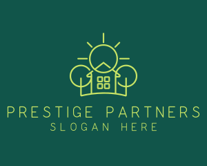 Green Residential Housing logo design