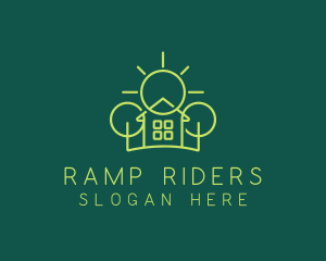 Green Residential Housing logo design