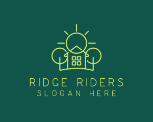 Green Residential Housing logo design