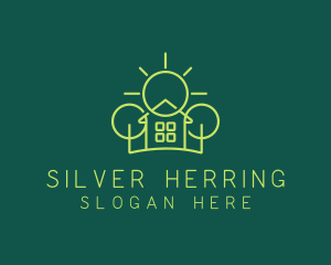 Green Residential Housing logo design