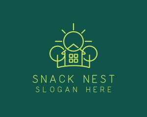 Green Residential Housing logo design