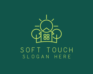 Green Residential Housing logo design