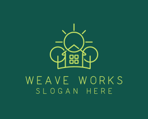 Green Residential Housing logo design