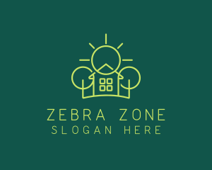 Green Residential Housing logo design