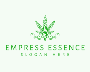 Natural Marijuana Extract logo design