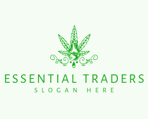 Natural Marijuana Extract logo design