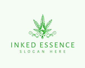 Natural Marijuana Extract logo design