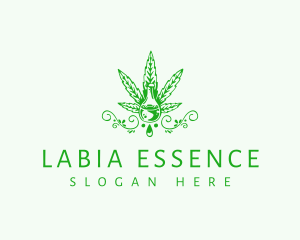 Natural Marijuana Extract logo design