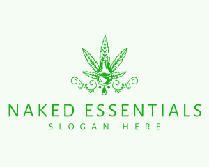 Natural Marijuana Extract logo design