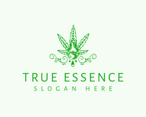 Natural Marijuana Extract logo design