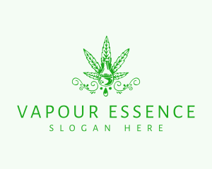 Natural Marijuana Extract logo design