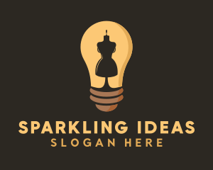 Lightbulb Mannequin Dressmaker logo