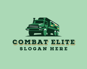 Military Truck Vehicle logo