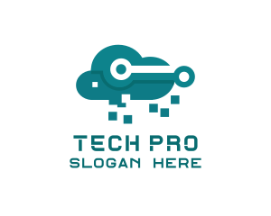Cloud Tech Pixels logo