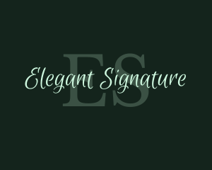 Signature Luxury Business logo design