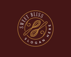 Whisk Dessert Bakeshop logo design