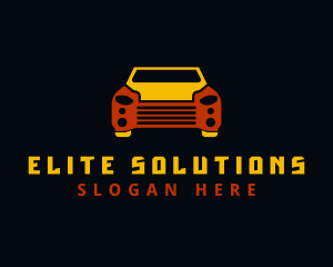 Sedan Car Race Logo