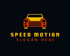 Sedan Car Race logo design