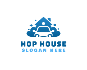 Car Maintenance House logo design