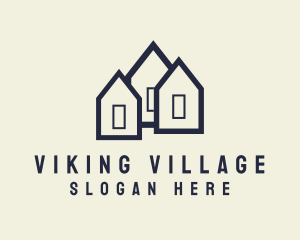 Residential Home Village logo design