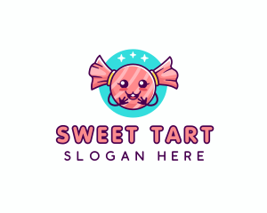 Cute Candy Sweet logo design