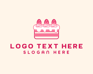 Strawberry Cheesecake Cake  logo