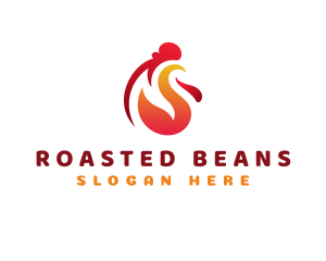 Chicken Roast Grill logo design