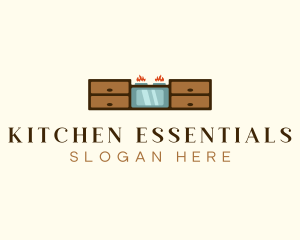 Culinary Kitchen Stove logo design