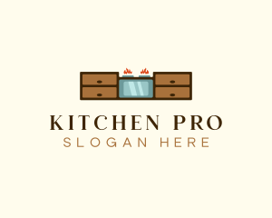 Culinary Kitchen Stove logo design