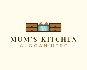 Culinary Kitchen Stove logo design